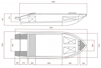Лодка Aluton 390-1K