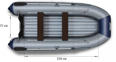 Надувная лодка ФЛАГМАН 350 L НДНД