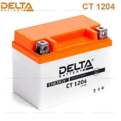 Аккумуляторная батарея Delta CT 1204 (12V / 4Ah)