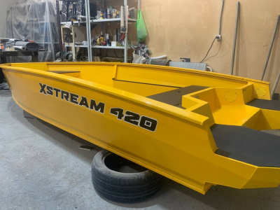 Лодка алюминиевая Xstream 420