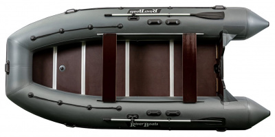 Надувная моторная лодка RiverBoats RB-490 (Киль)
