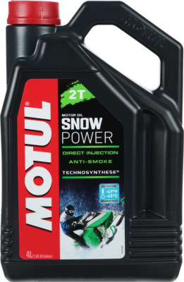 Масло моторное MOTUL SNOW POWER TECHNOSYNTHESE 2T (4 ЛИТРА)