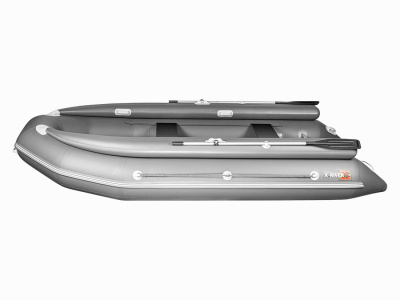 Лодка ПВХ X-RIVER Rocky 415 фальшборт НДВД