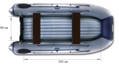 Надувная лодка ФЛАГМАН 400 U НДНД